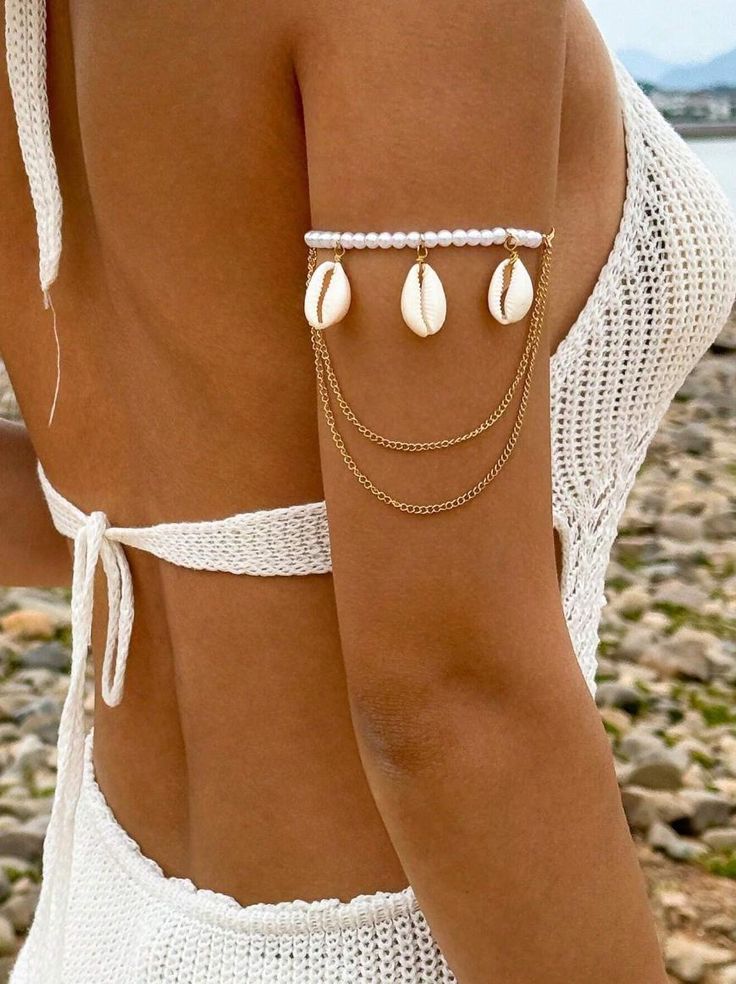 Shell Arm Bracelet