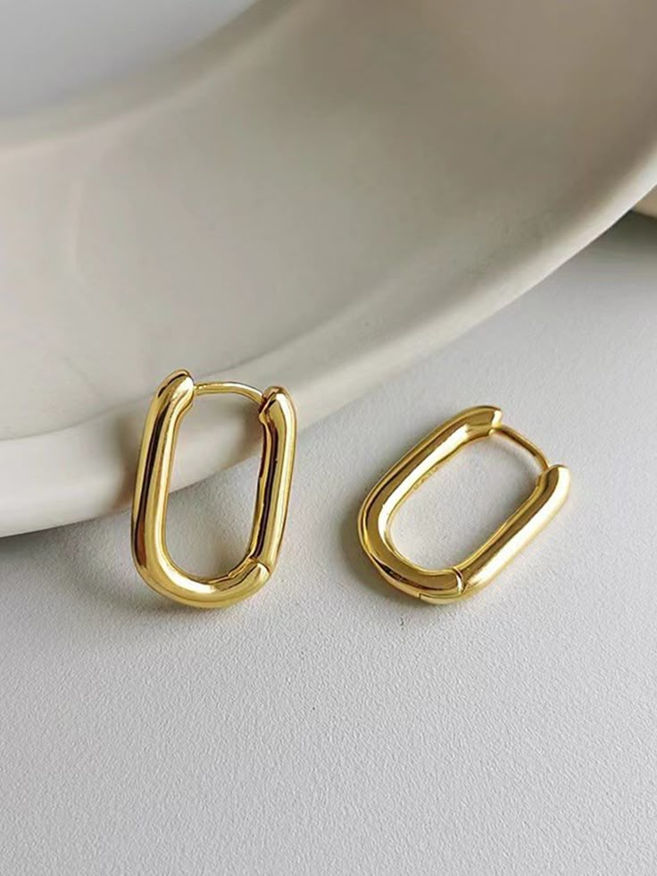 Gold Hoop Earrings