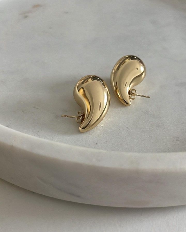Gold Hoop Earrings