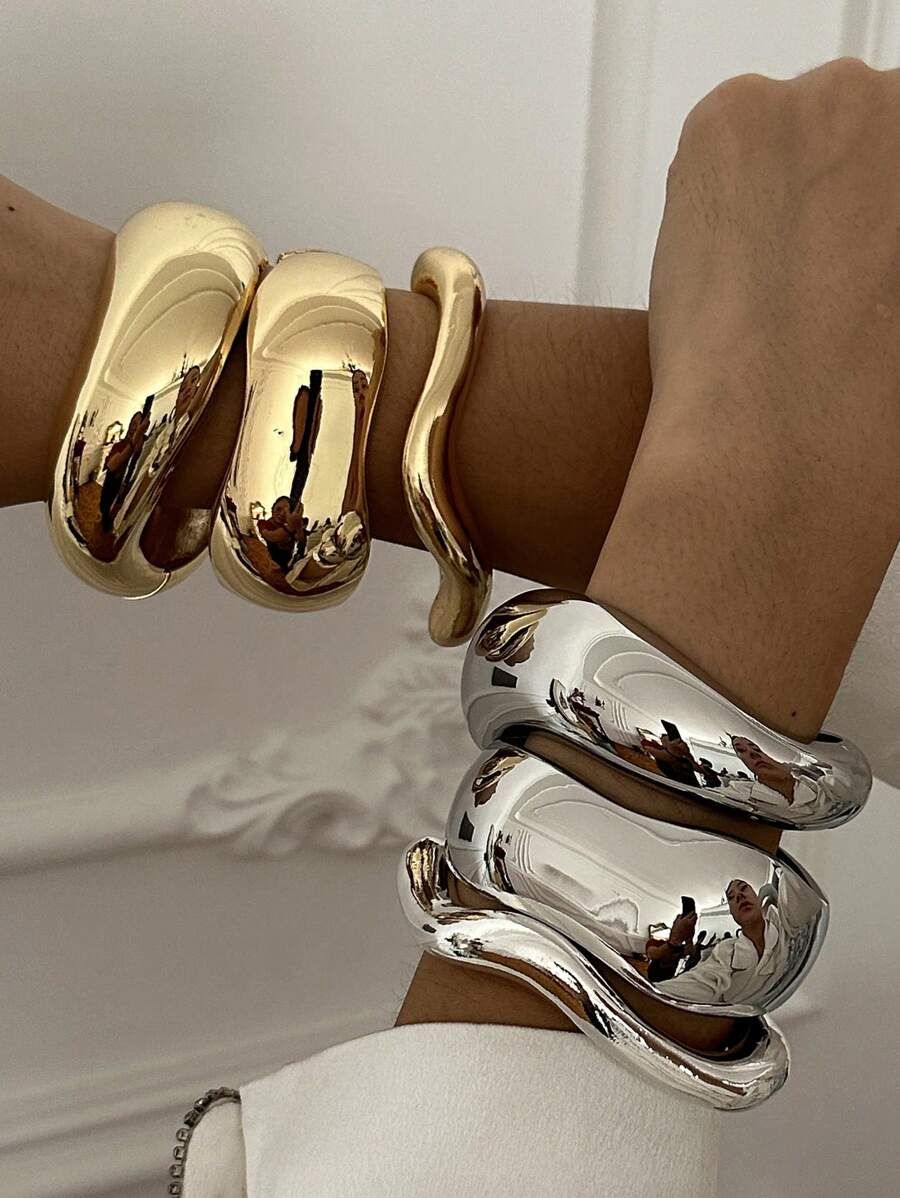 1 PC WAVY PINTRESTY BANGLES