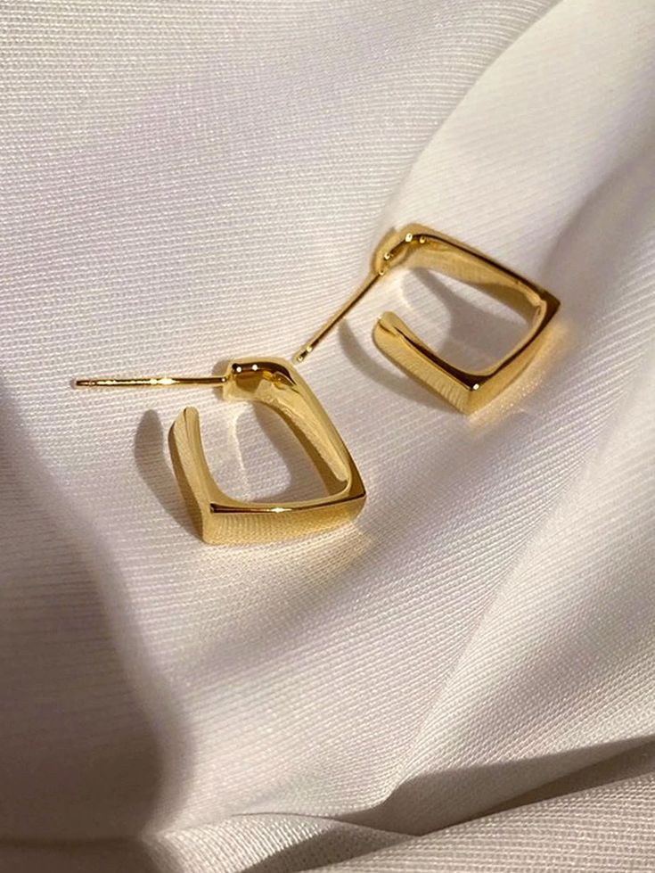 Gold Hoop Earrings