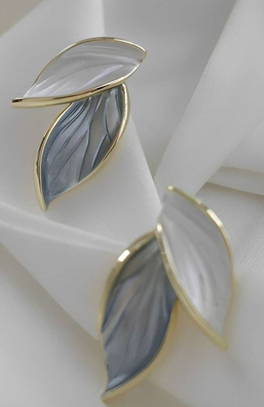 LUXE LEAF EARRINGS