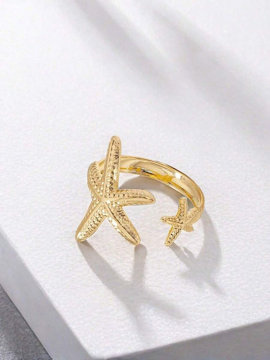 Starfish Stainless Ring