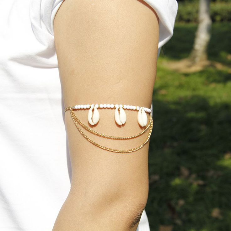Shell Arm Bracelet