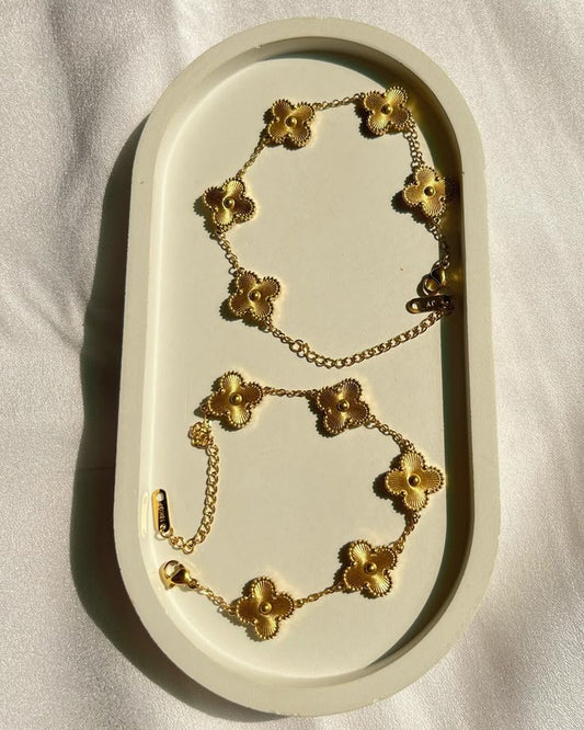 OLD GOLD PLATED CHAIN BRACELET