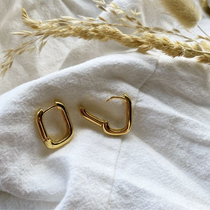 Gold Hoop Earrings