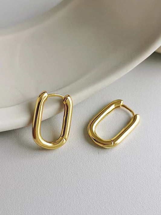 Gold Hoop Earrings