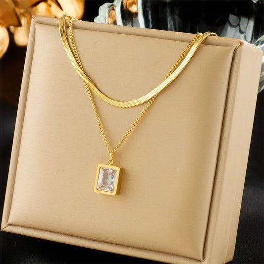 ANTI TRANISH LAYERED CHAIN