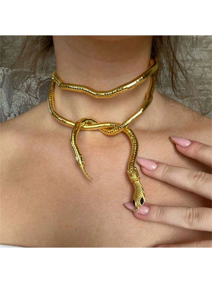 SNAKE GOTHIC NECKLACE
