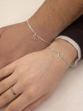 INITIAL LETTER COUPLE BRACELET
