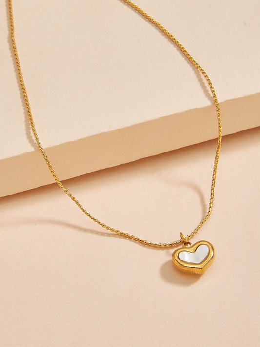 ANTI TRANISH WHITE PENDANT CHAIN