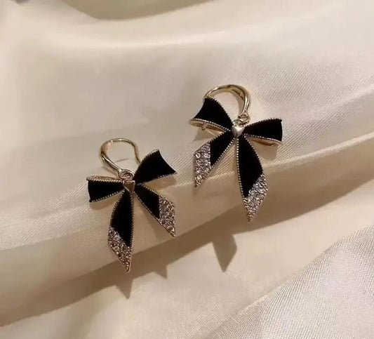 BOW MELLISEA KOREAN EARRING
