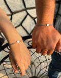 HEART LINK COUPLE BRACELET