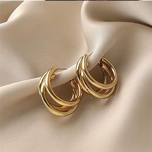 TRIPPLE LAYER OPEN HOOPS