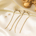 LONG TALE BOW EARRING