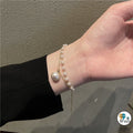 Classic Pearl Chain Bracelet