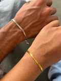 CLASSIC SNAKE CHAIN COUPLE BRACELET