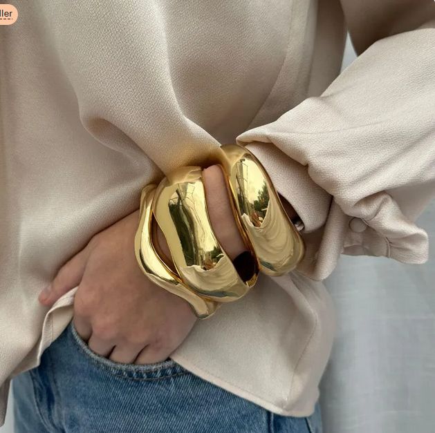 1 PC WAVY PINTRESTY BANGLES